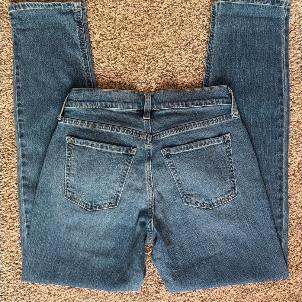 OLD NAVY Mid-Rise Boyfriend Jeans, size 0, like new! - Picture 2 of 5